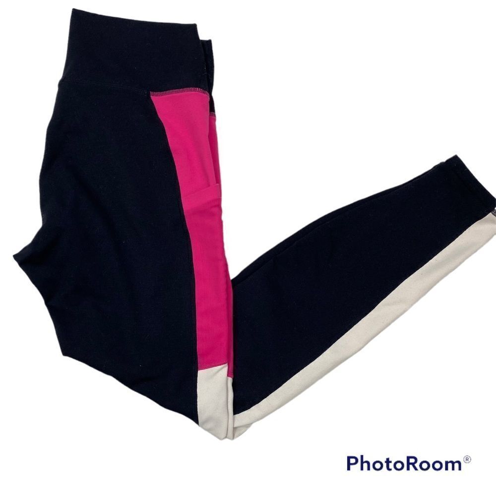Powerhold By Fabletics Color Block Leggings Size … - image 3